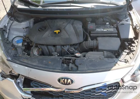 2016 Kia Forte Ex из США, поврежденный, VIN KNAFZ4A88G5473568